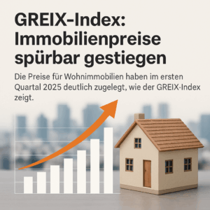 Greix-Index: Immobilienpreise spürbar gestiegen