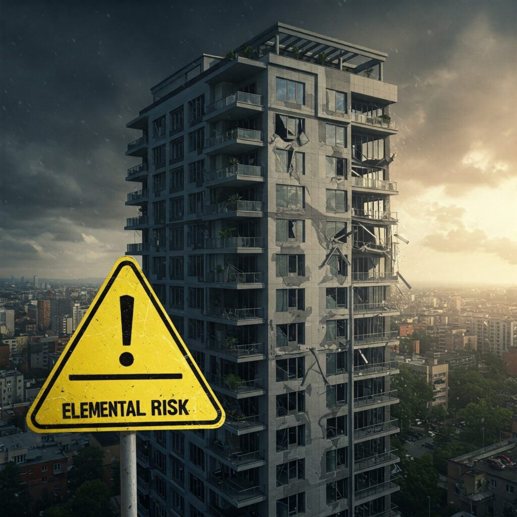 Elemental Risk, Gefahr, Immobilienwirtschaft, Elementarschäden