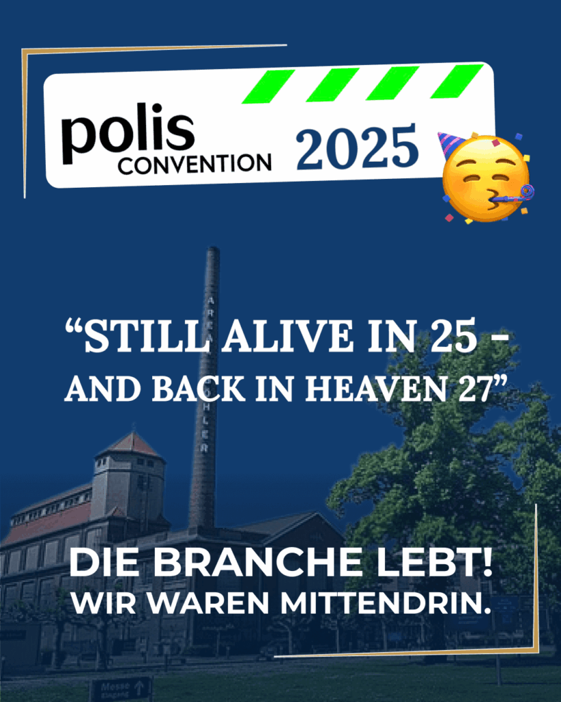 polis Convention 2025 - Still alive in 25 and back in heaven 27