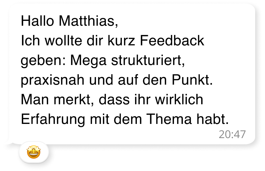 testimonial zum Webinar Alternative Investments 3